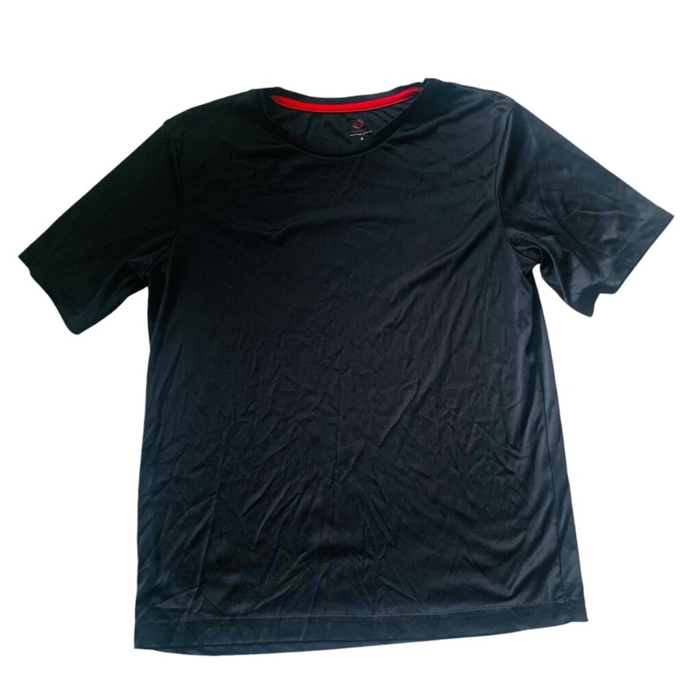 Ramble Sz M Men Active Short Sleeve Tee Black